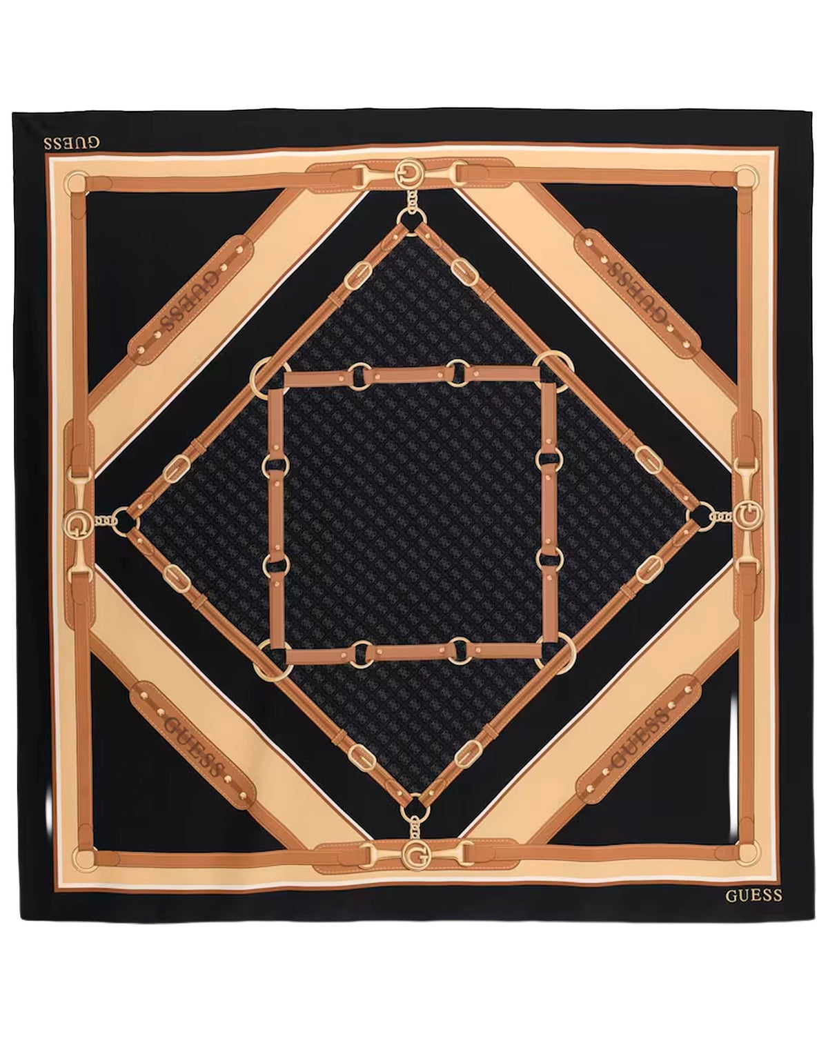GUESS FRANCES 120X120CM PRNTD KEFIAH