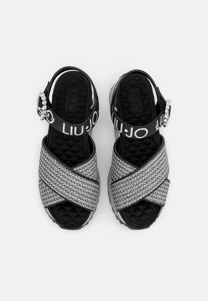 LIUJO SANDALIAS MAXI WONDER SANDAL 11 PLATA