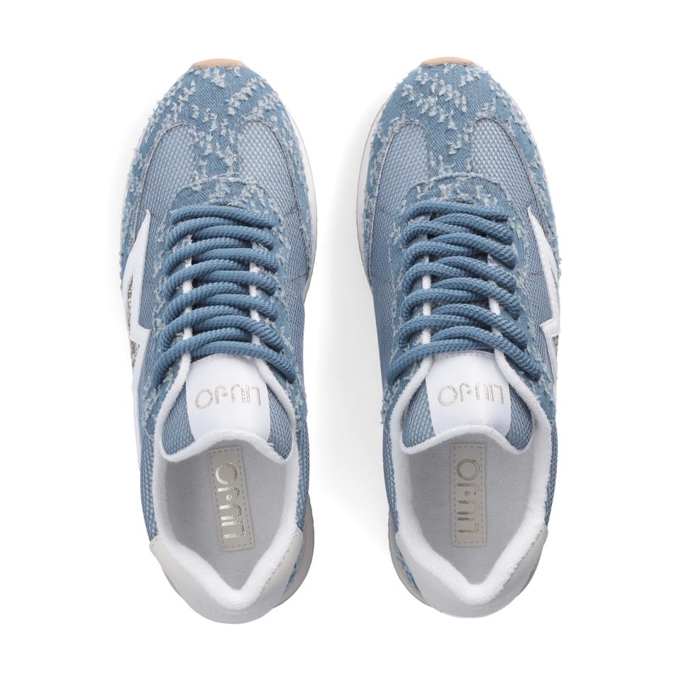 LIU JO SNEAKER DREAMY 03 DENIM/LIGHT GOLD