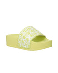 LIU JO MYKONOS 01 SLIPPER PATENT LIGHT GREEN