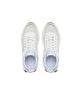 LIU JO SNEAKER COW SUEDE/LUREX MESH PURITY BLANCO