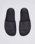 LIU JO KOS 21 - SLIPPER MONOGRAM RUBBERIZE NEGRO