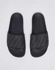 LIU JO KOS 21 - SLIPPER MONOGRAM RUBBERIZE NEGRO