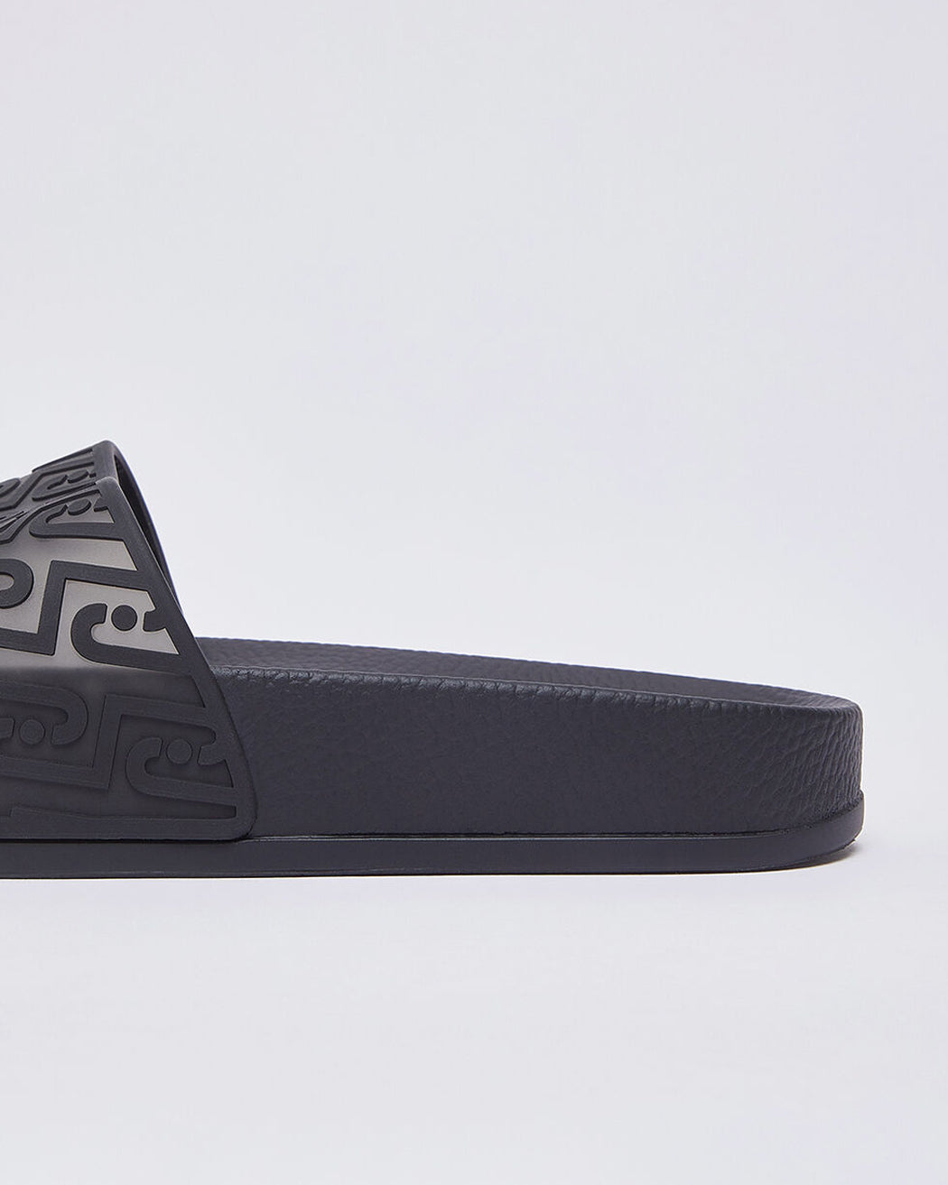 LIU JO KOS 21 - SLIPPER MONOGRAM RUBBERIZE NEGRO