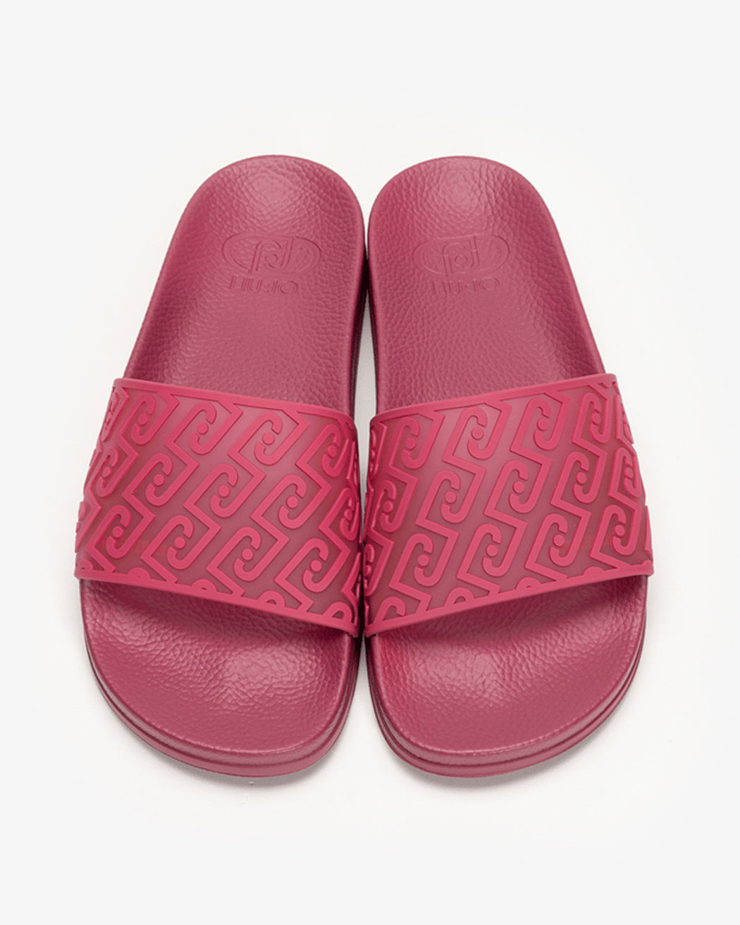 LIU JO KOS 21 - SLIPPER MONOGRAM RUBBERIZE