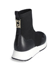 LIU JO JOHANNA MID SNEAKER LUREX BLACK