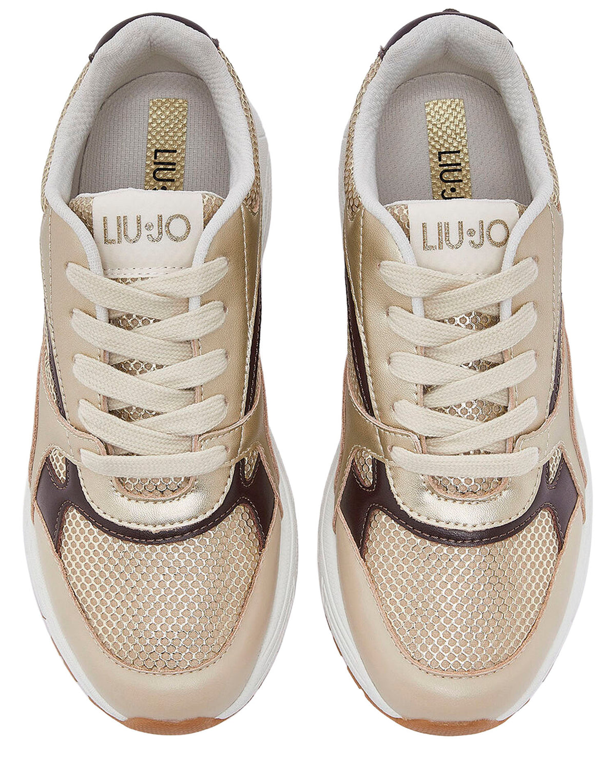 LIU JO TRIXIE 01 - SNEAKER CALF LEATHER /ME SB/ME