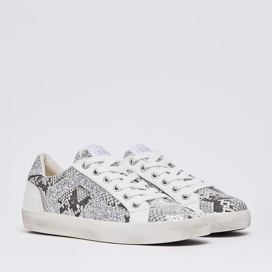 LIU JO MILEY C01 - SNEAKER SPREADING META SILVER