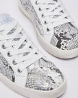 LIU JO MILEY C01 - SNEAKER SPREADING META SILVER