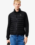 LACOSTE CHALECO ACOLCHADO HIDRÓFUGO NEGRO