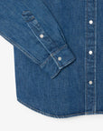 LACOSTE  CASUAL SHIRTS MALE ADULT WASHED DEEP
