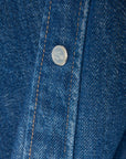 LACOSTE  CASUAL SHIRTS MALE ADULT WASHED DEEP