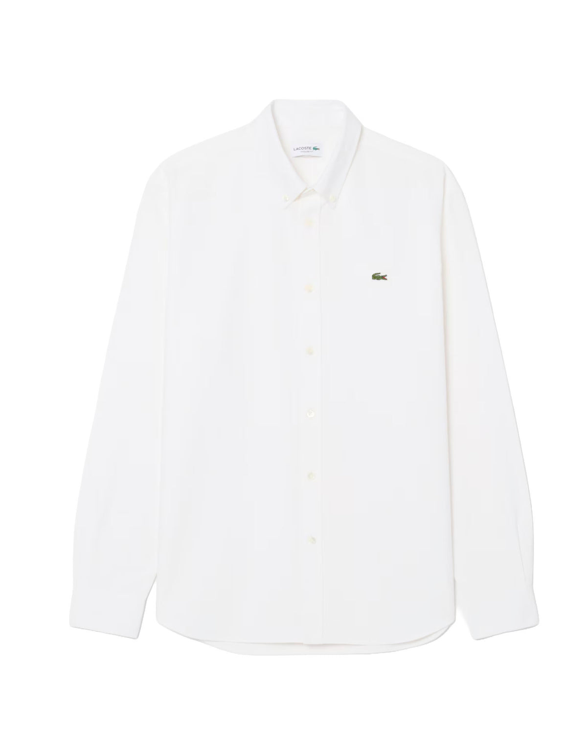 LACOSTE AB782 CASUAL SHIRTS MALE ADULT BLANC