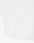 LACOSTE AB782 CASUAL SHIRTS MALE ADULT BLANC