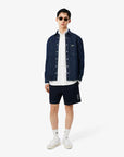 LACOSTE AB782 CASUAL SHIRTS MALE ADULT BLANC