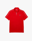 LACOSTE SHORT SLEEVED RIBBED COLLAR SHIRT