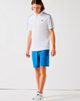 LACOSTE SHORT SLEEVED RIBBED COLLAR SHIRT