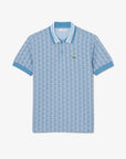 LACOSTE RIBBED COLLAR SHIRT CROISSANT