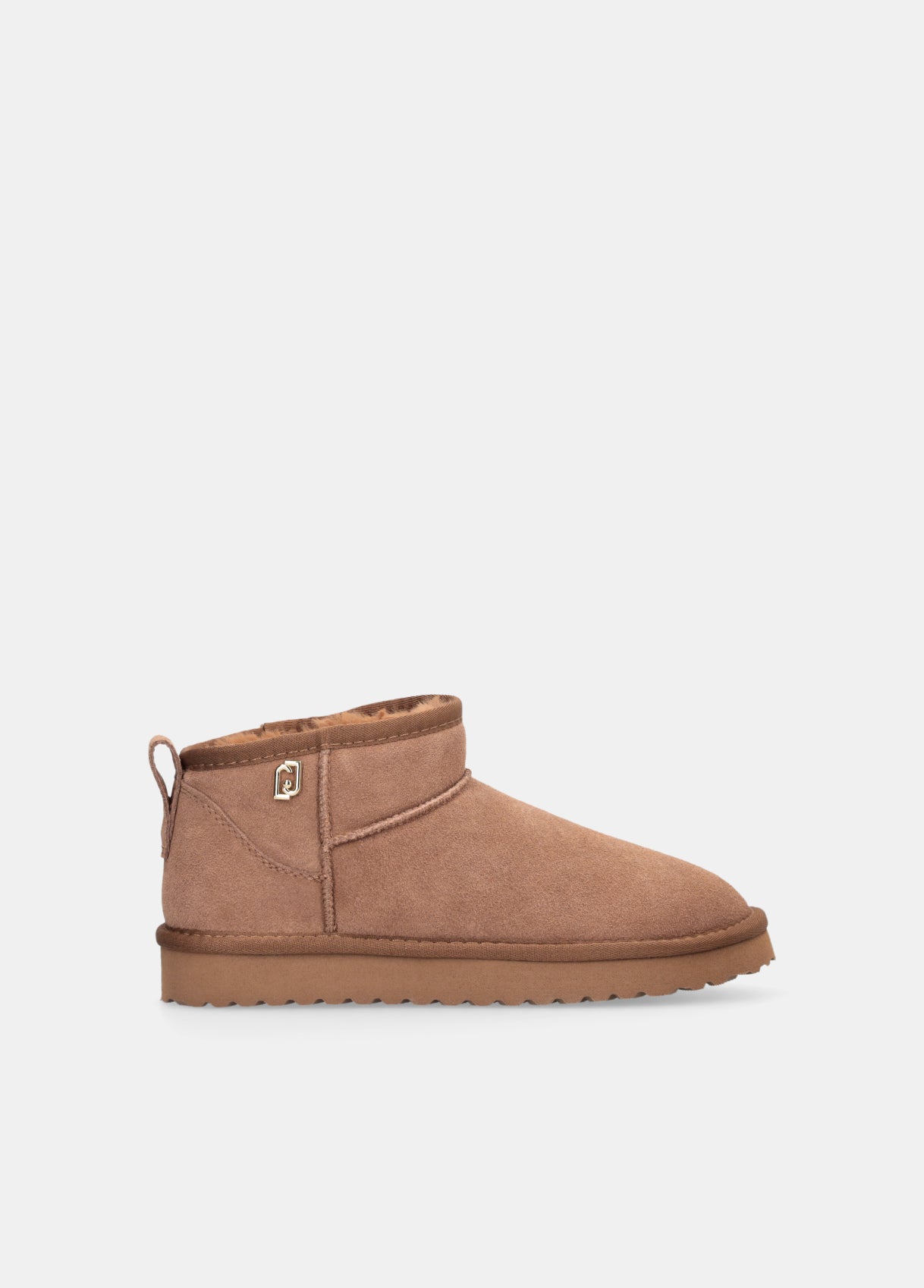 LIU JO - ANKLE BOOT COW SUEDE COGNAC