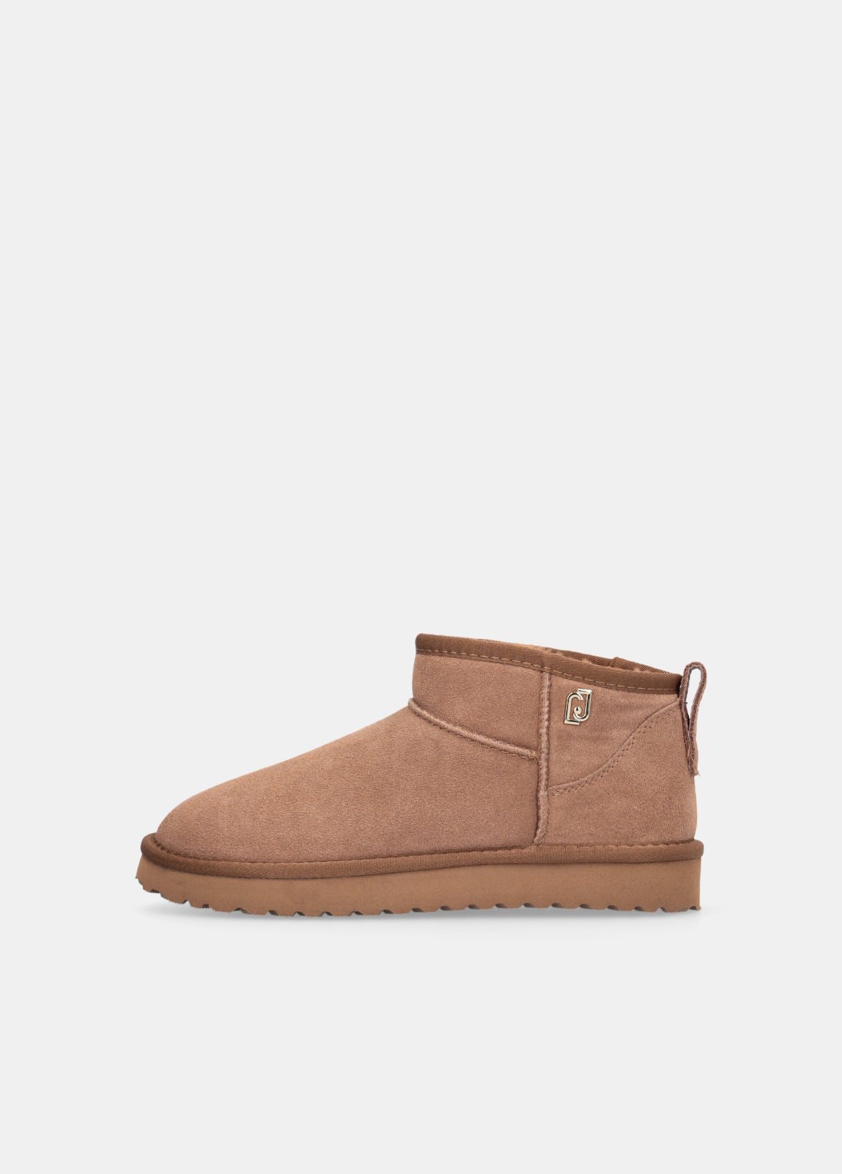 LIU JO - ANKLE BOOT COW SUEDE COGNAC