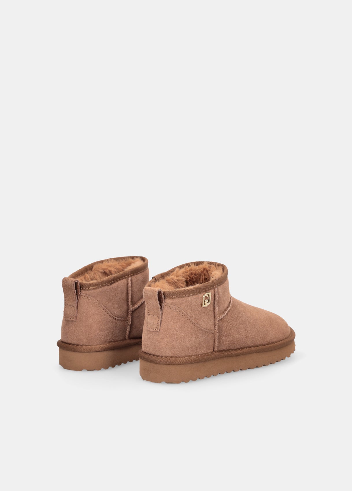 LIU JO - ANKLE BOOT COW SUEDE COGNAC