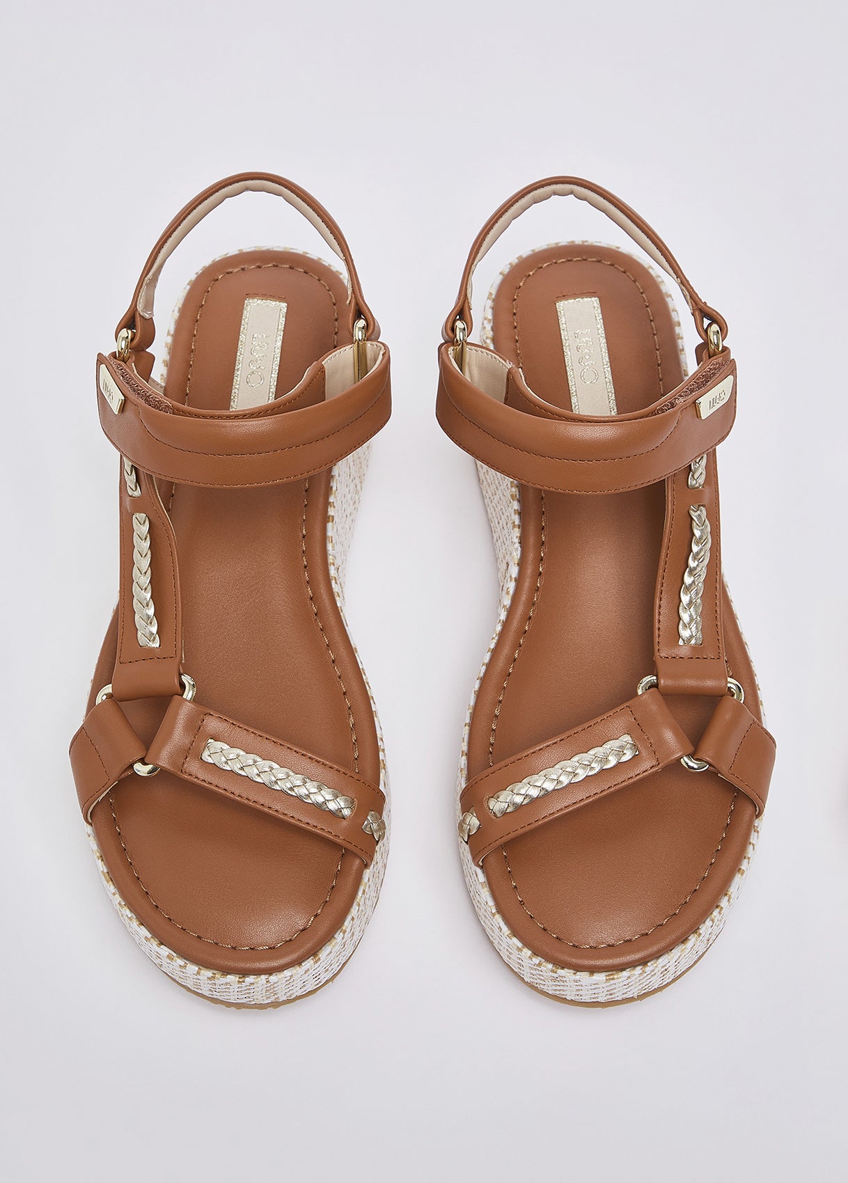 LIU JO FLO 05 - SANDAL CALF SADDLE