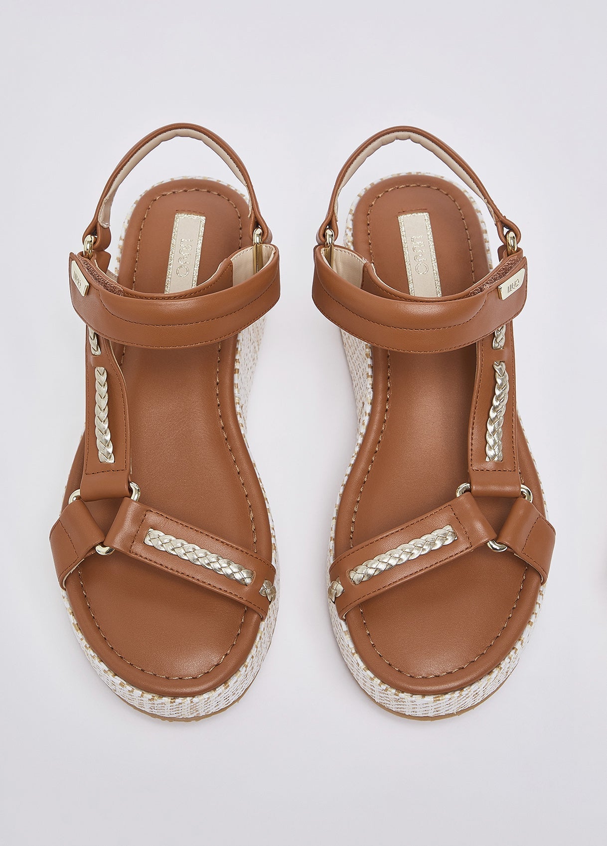 LIU JO FLO 05 - SANDAL CALF SADDLE