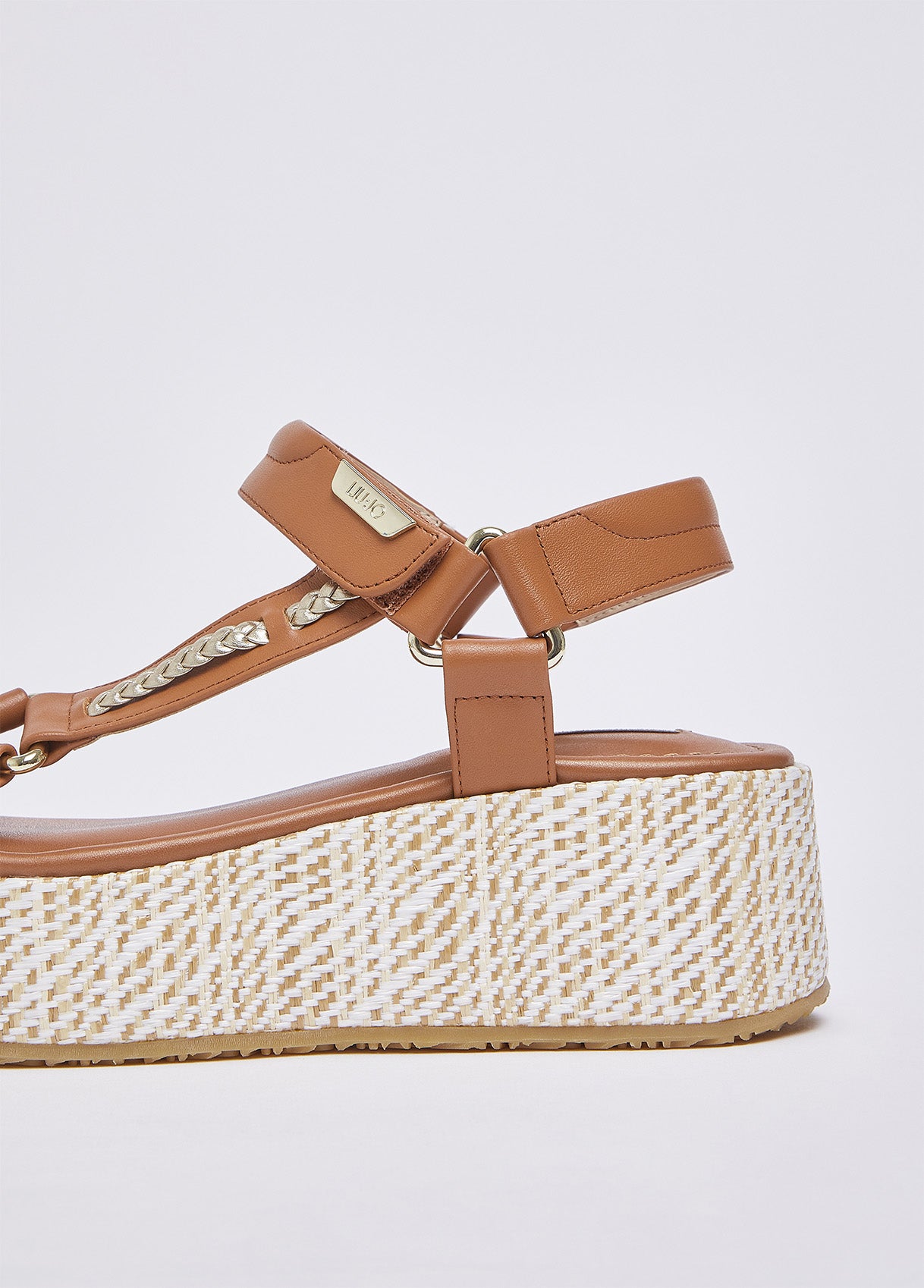 LIU JO FLO 05 - SANDAL CALF SADDLE