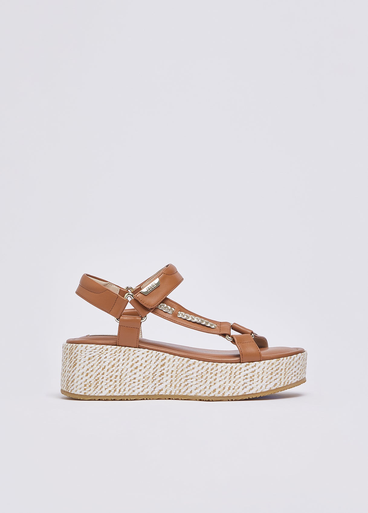 LIU JO FLO 05 - SANDAL CALF SADDLE