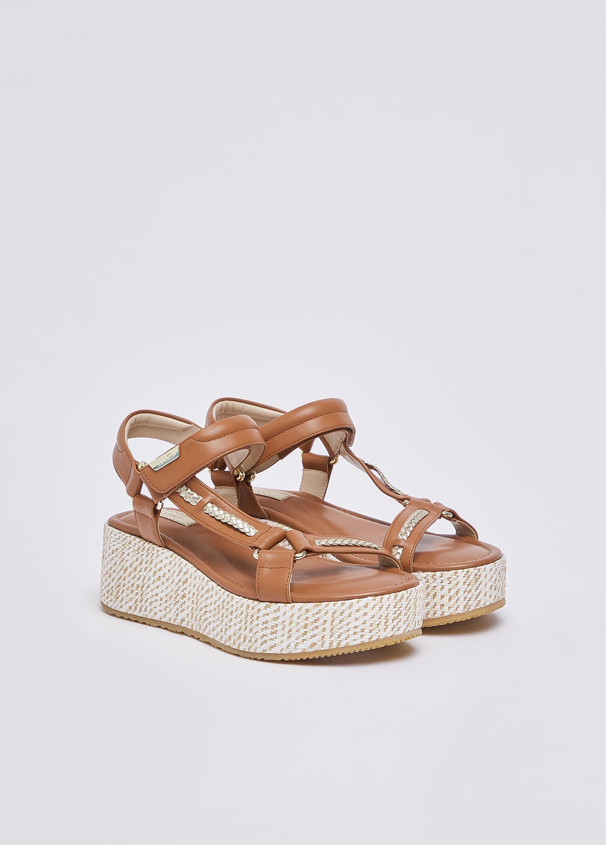 LIU JO FLO 05 - SANDAL CALF SADDLE