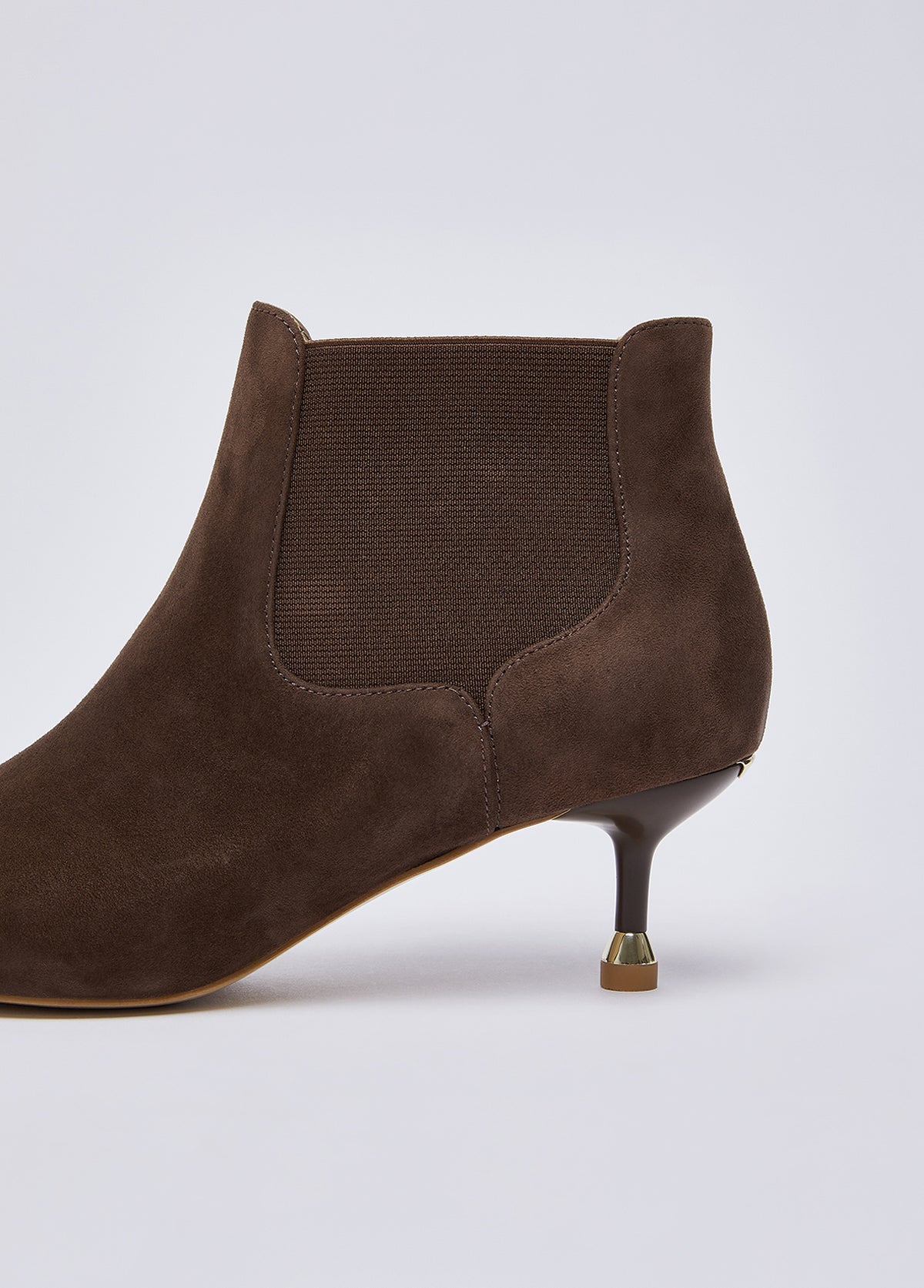 LIU JO MY DEVA 04 - ANKLE BOOT KID SUEDE EBANO
