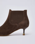 LIU JO MY DEVA 04 - ANKLE BOOT KID SUEDE EBANO
