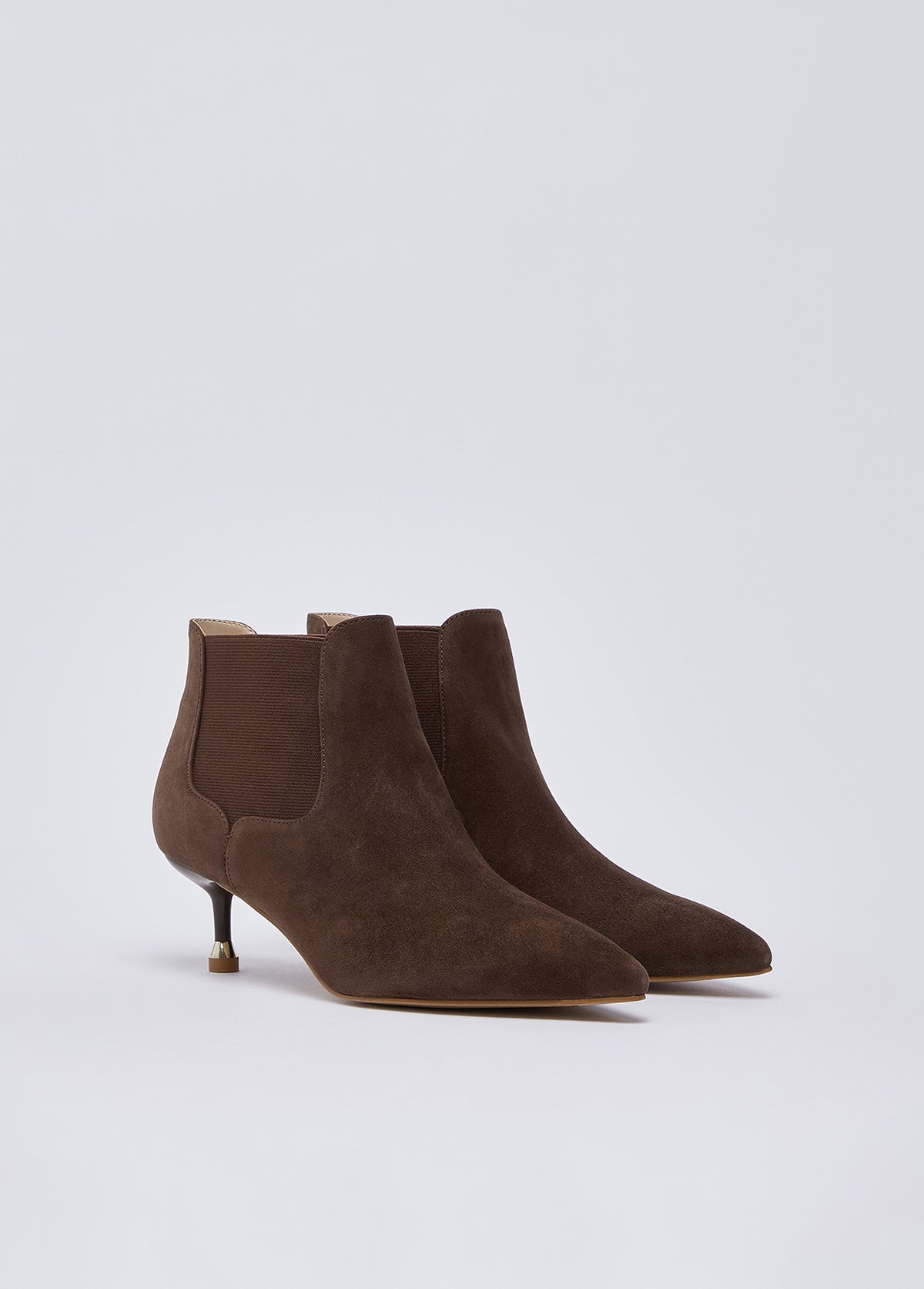 LIU JO MY DEVA 04 - ANKLE BOOT KID SUEDE EBANO