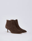 LIU JO MY DEVA 04 - ANKLE BOOT KID SUEDE EBANO