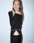 LIU JO SWEATER BLACK