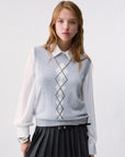 LIU JO SWEATER BALLANTYNE L.GRAY/BC