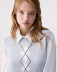 LIU JO SWEATER BALLANTYNE L.GRAY/BC