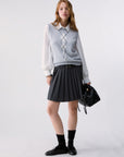 LIU JO SWEATER BALLANTYNE L.GRAY/BC