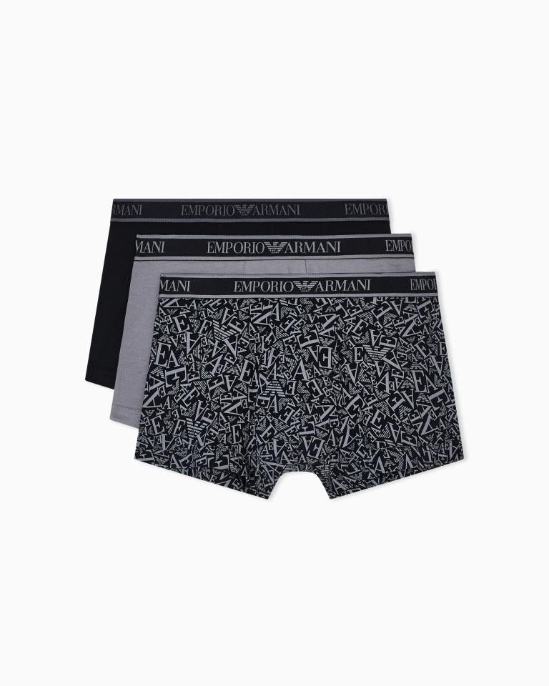 EMPORIO ARMANI 3 PACK BOTTOM BLK BLK SHADE SHADE