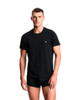 EMPORIO ARMANI 2 PACK TOP BLACK/BLACK