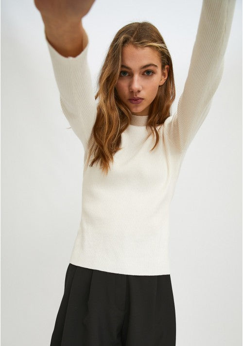 COMPAÑIA FANTASTICA JERSEY DE CUELLO BLANCO