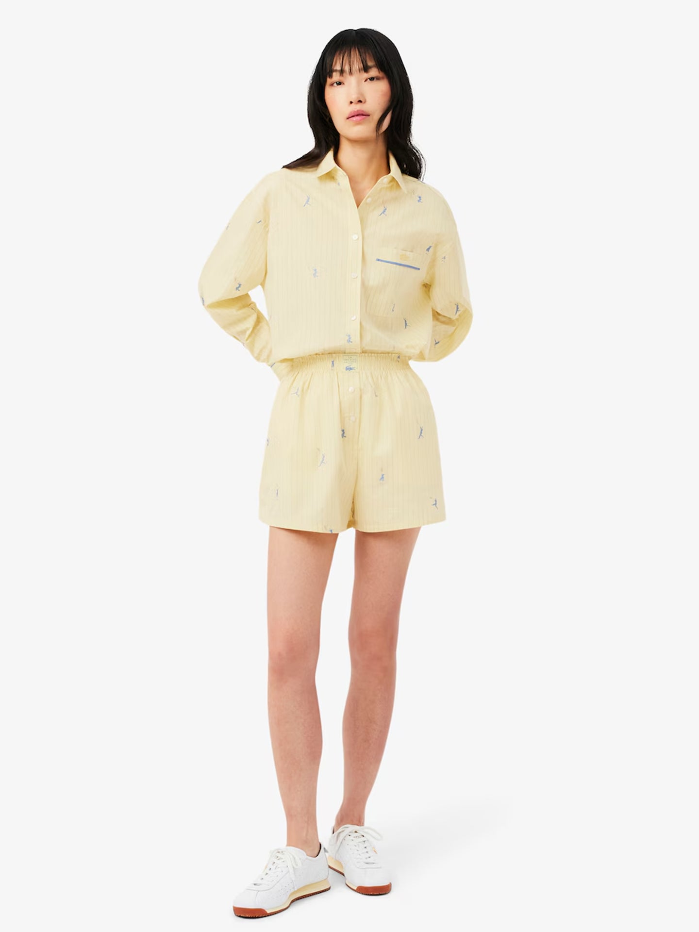 LACOSTE BERMUDAS FEMALE ADULT WOV 2IA - BERMUDAS / 36 - ROPA