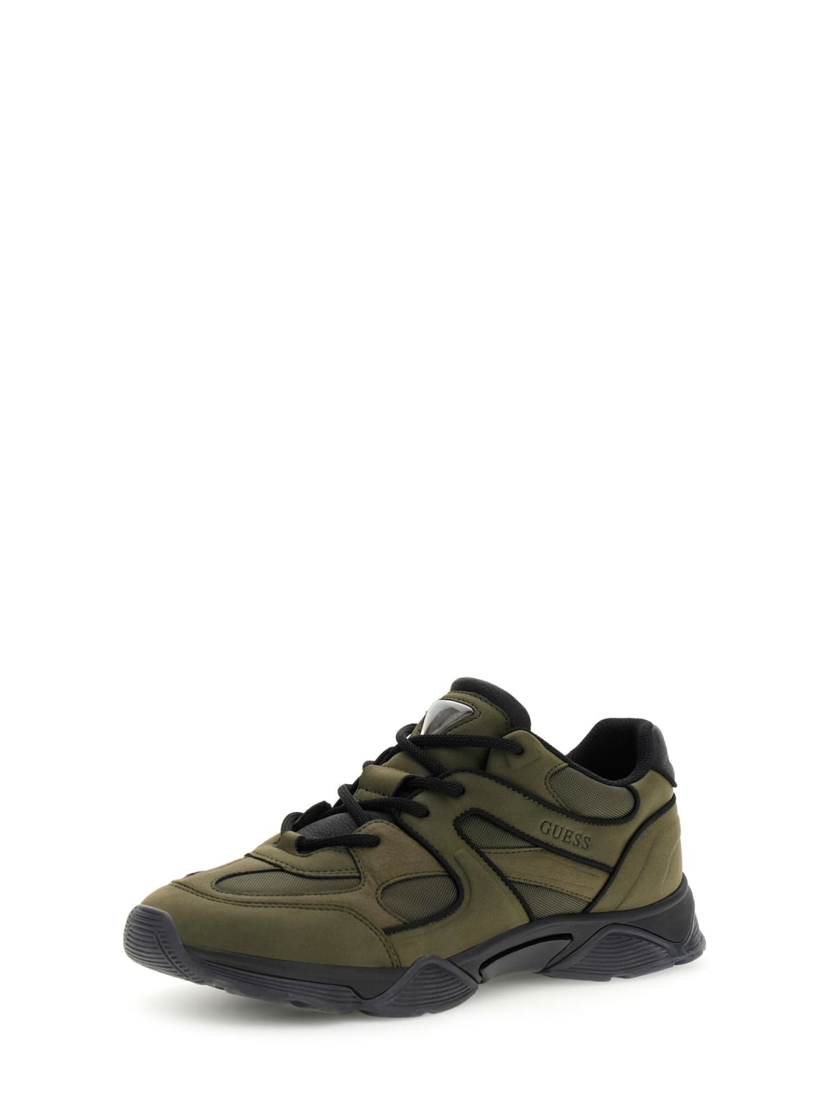 GUESS MALE CARACOL OLIVE SNEAKERS