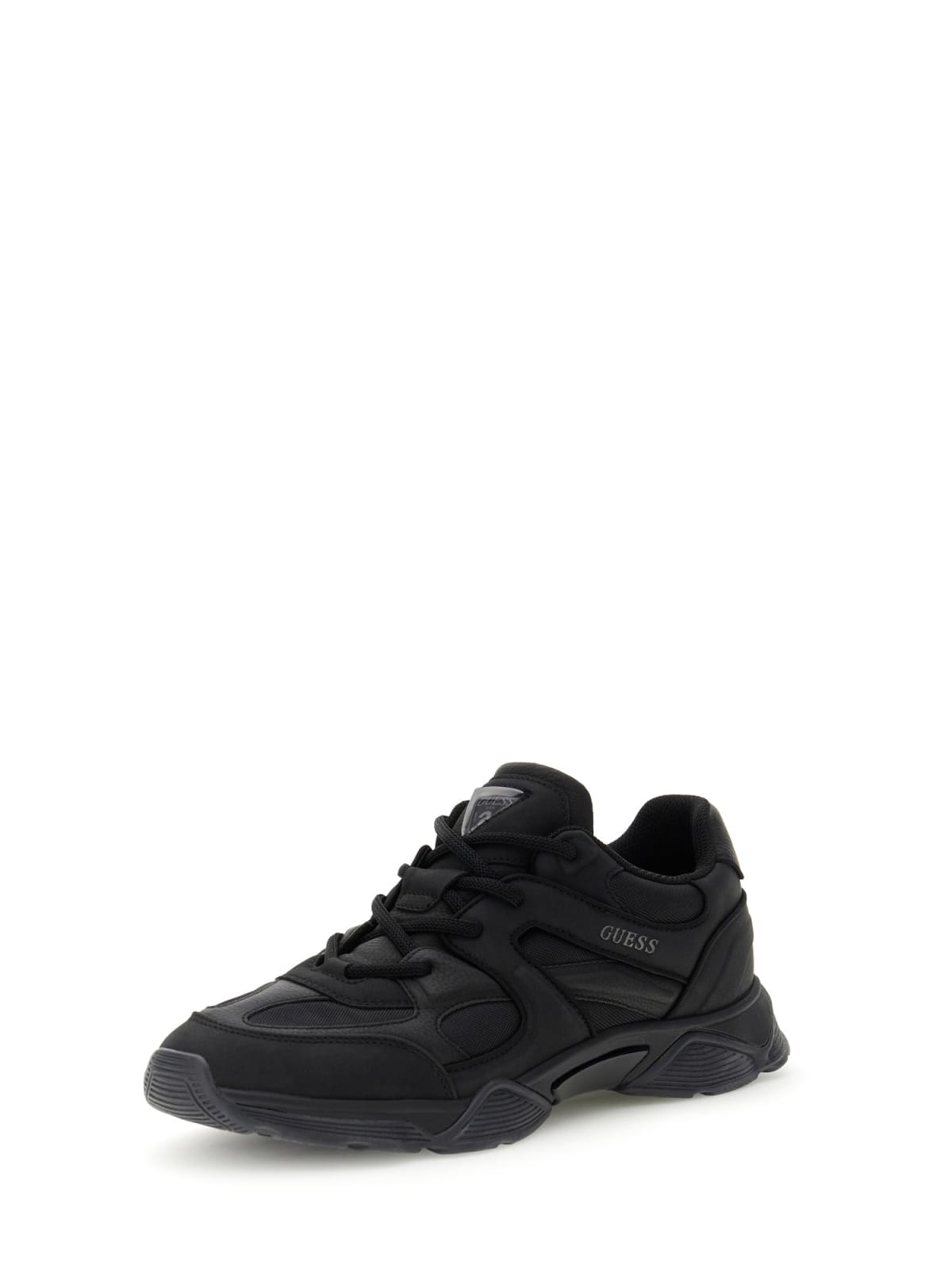 GUESS MALE CARACOL BLACK SNEAKERS