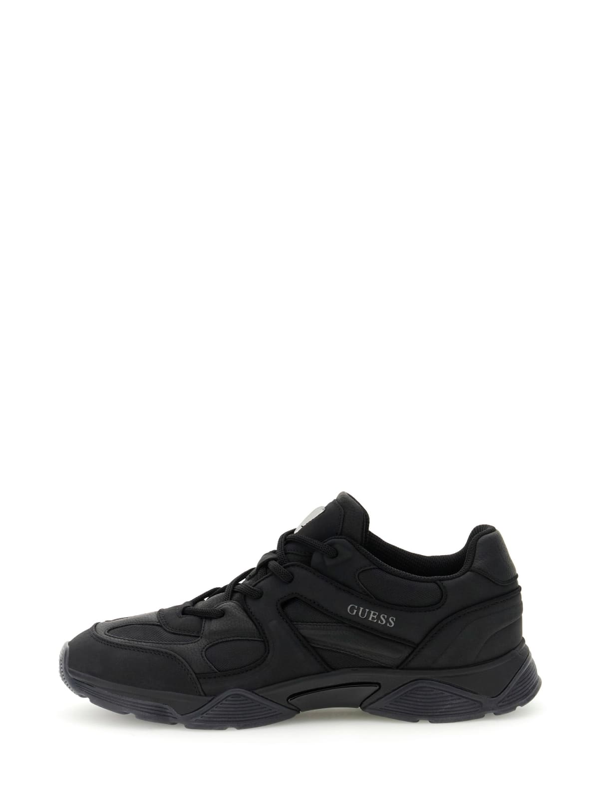 GUESS MALE CARACOL BLACK SNEAKERS