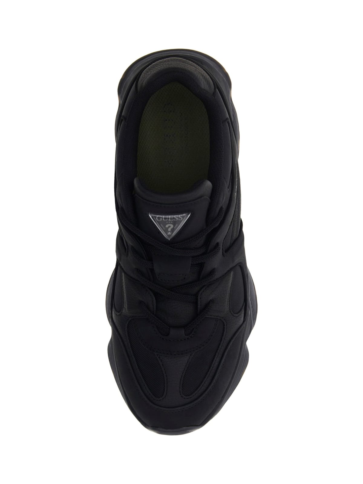 GUESS MALE CARACOL BLACK SNEAKERS