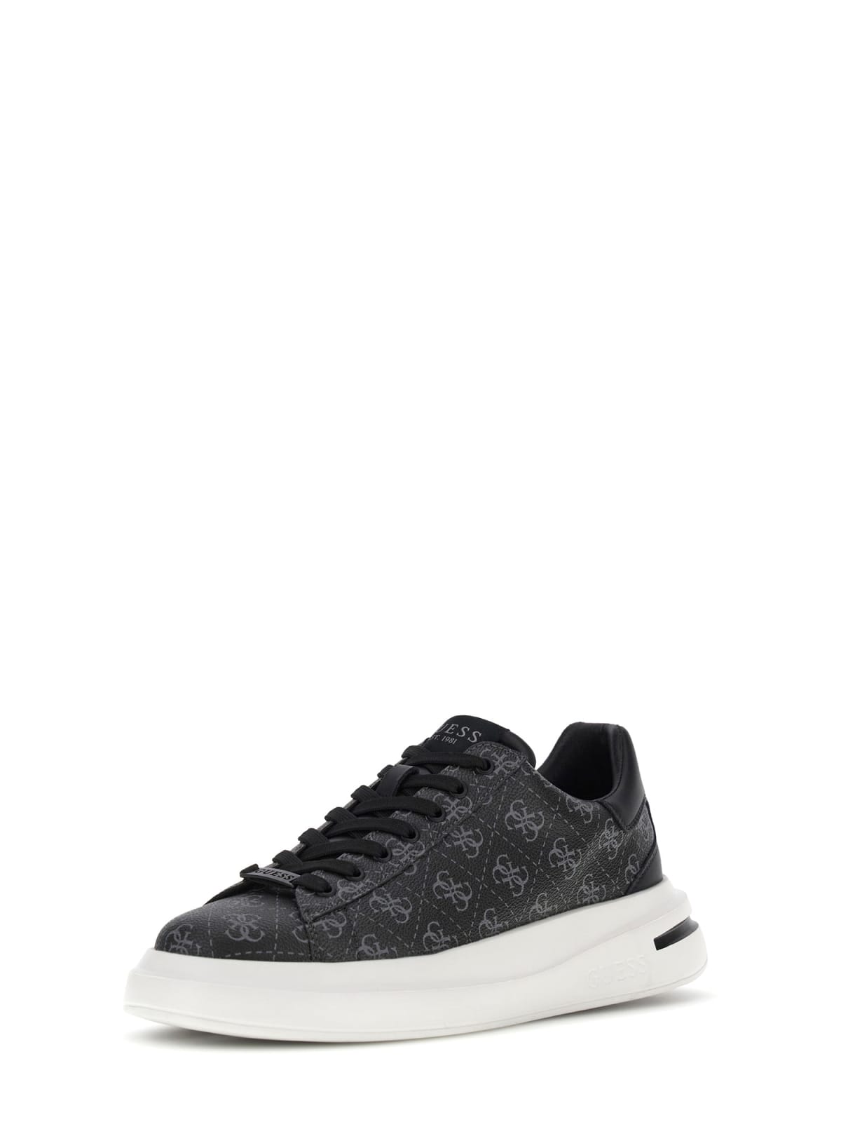 GUESS MALE ELBA BLACK SNEAKERS