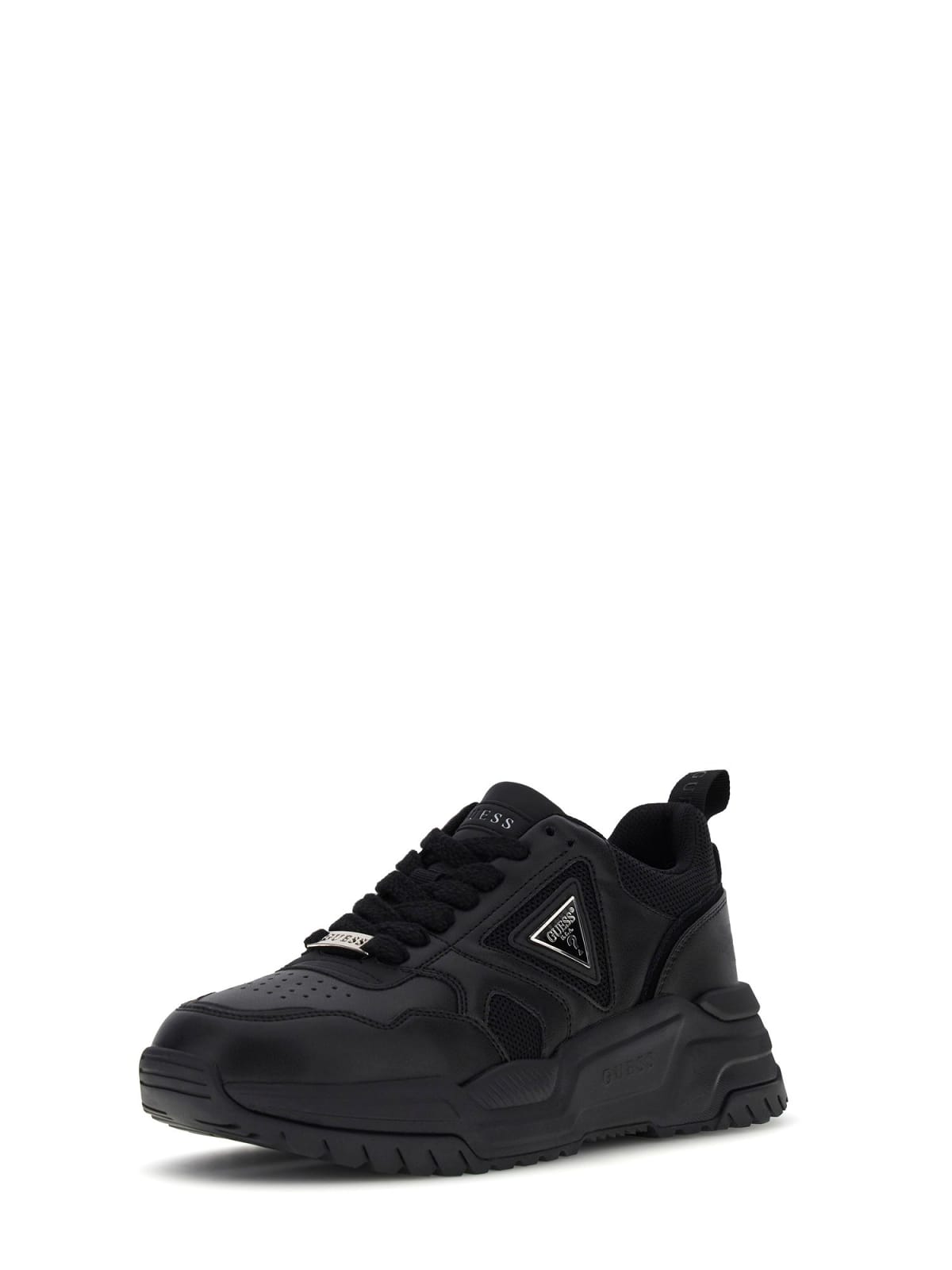GUESS MALE HELADO BLACK SNEAKERS
