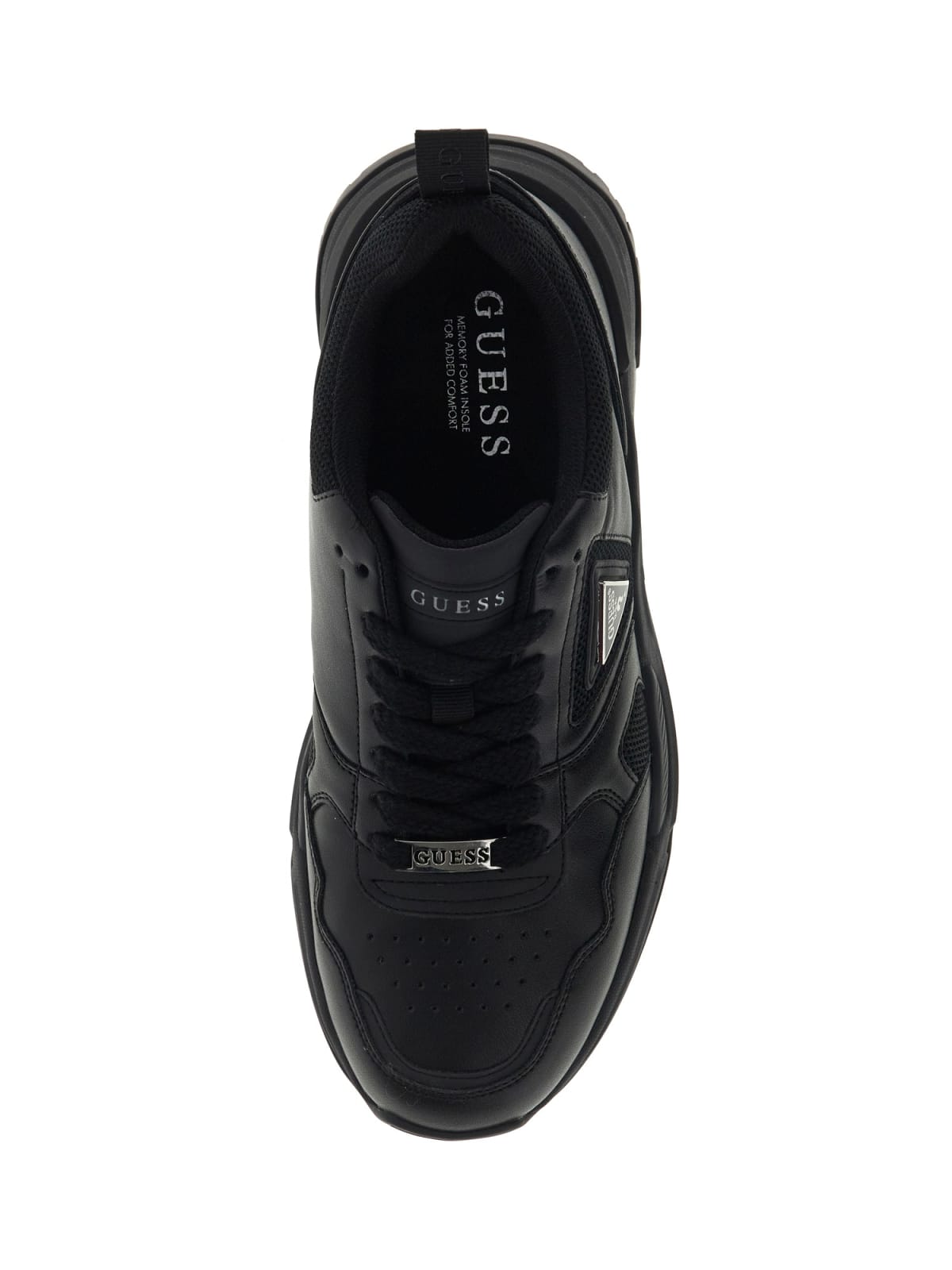 GUESS MALE HELADO BLACK SNEAKERS