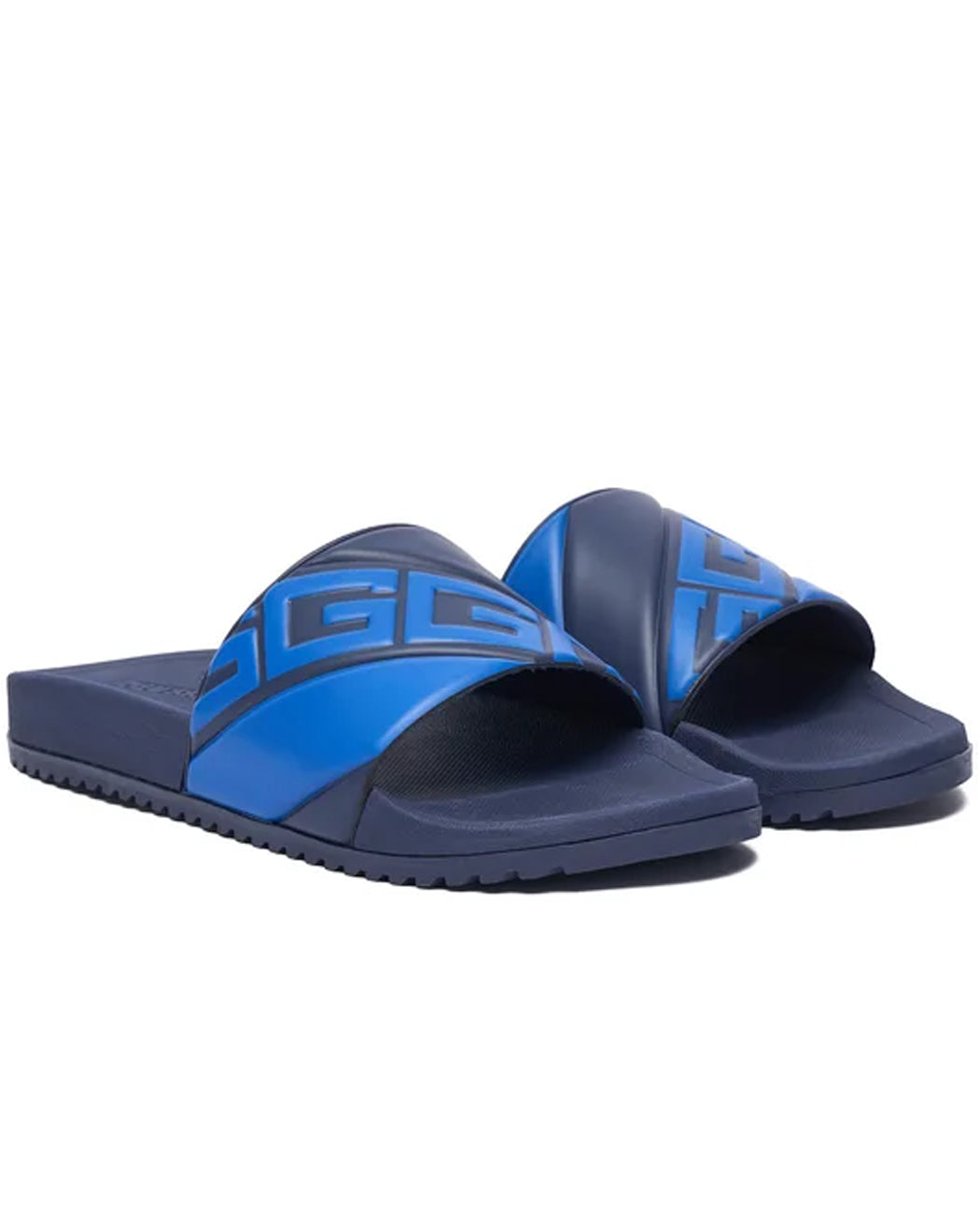 GUESS SANDALIAS LOGO ODENT BLUE